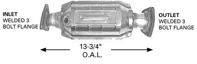 2001 NISSAN FRONTIER Discount Catalytic Converters