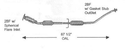 2003 TOYOTA COROLLA Discount Catalytic Converters