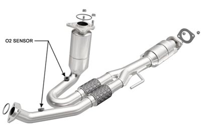 2006 Nissan maxima catalytic converter replacement cost