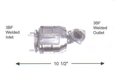 2001 DAEWOO LANOS Discount Catalytic Converters