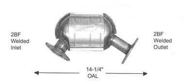 1997 SUBARU OUTBACK Discount Catalytic Converters