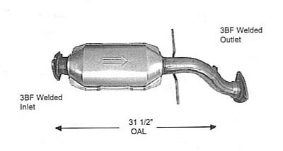 1998 ISUZU HOMBRE Discount Catalytic Converters