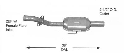 1992 CADILLAC COMMERCIAL CHASSIS Discount Catalytic Converters