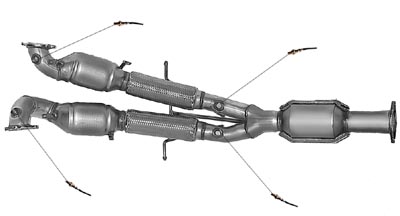 2005 VOLVO S80 Discount Catalytic Converters