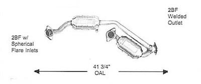 1995 Ford taurus catalytic converter #10