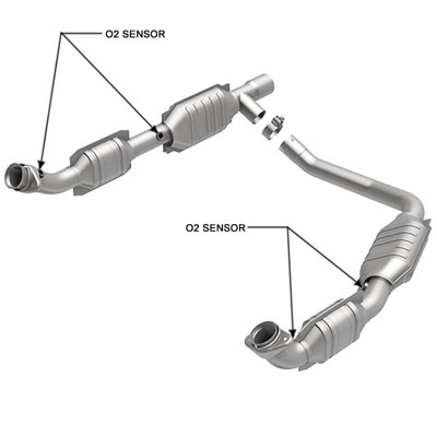 2005 FORD TRUCKS E 250 Discount Catalytic Converters