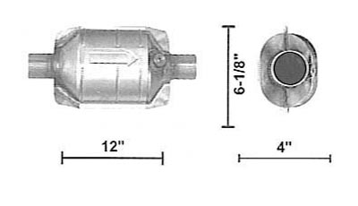 LEV AND CLEANER EMISSION PLATFORMS UNIVERSAL CONVERTER UNIVERSAL CONVERTER Discount Catalytic Converters