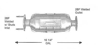1998 KIA SPORTAGE Discount Catalytic Converters