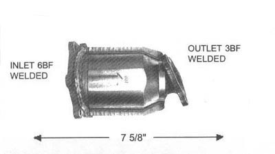 1995 NISSAN ALTIMA Discount Catalytic Converters