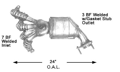 2006 GMC TRUCKS CANYON Discount Catalytic Converters