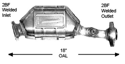 2006 FORD FIVE HUNDRED Discount Catalytic Converters