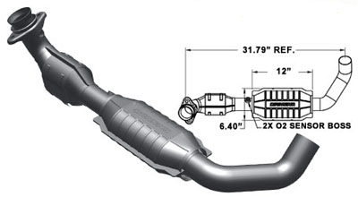 2004 FORD TRUCKS F 150 Discount Catalytic Converters